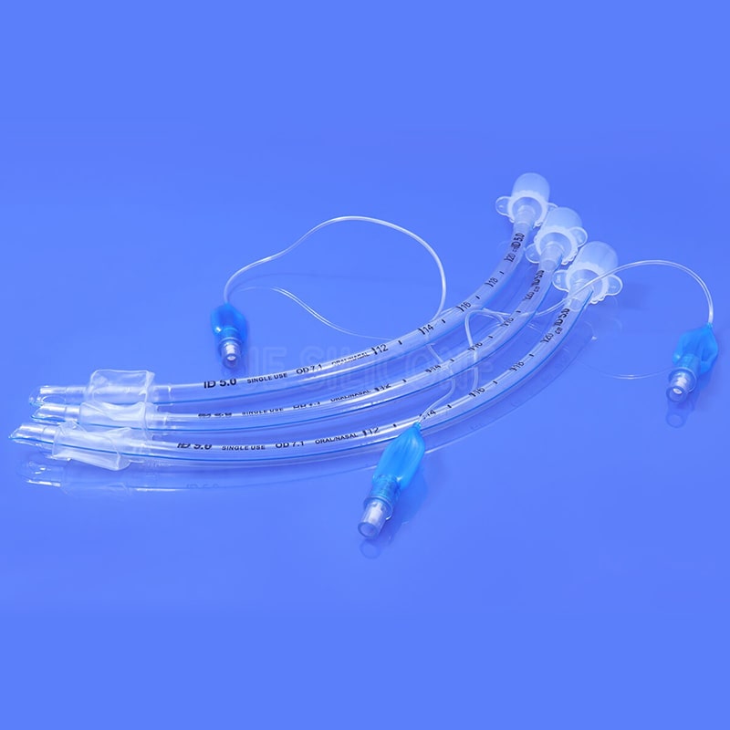 Silicone Endotracheal Tube - Reinforced, Cuffed